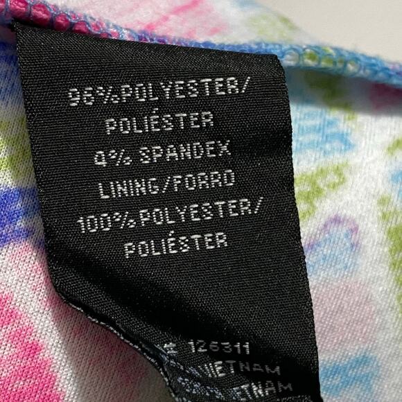 Ronni Nicole Sleeveless Dress – Multicolor Diamond/Floral Print – Size L - Picture 7 of 9